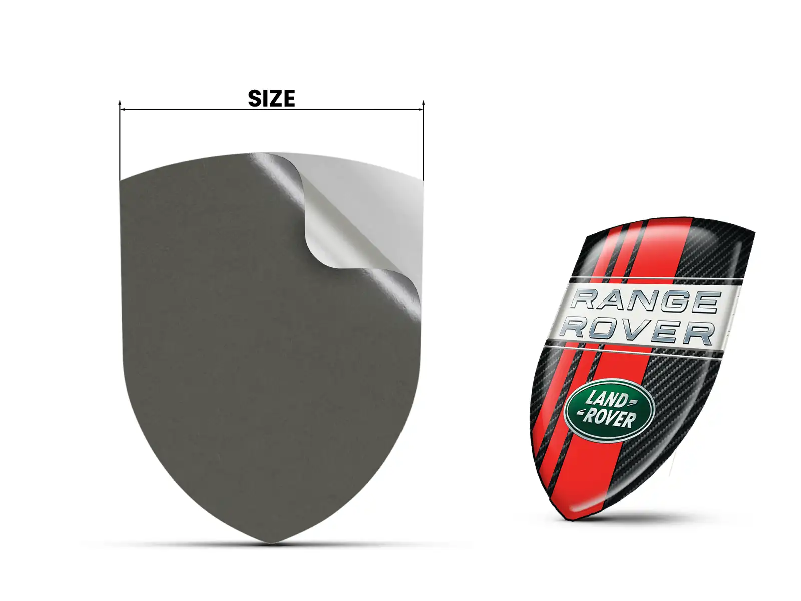 Land Rover Autoembleme Personalisierbar Stern Exklusiv Robust